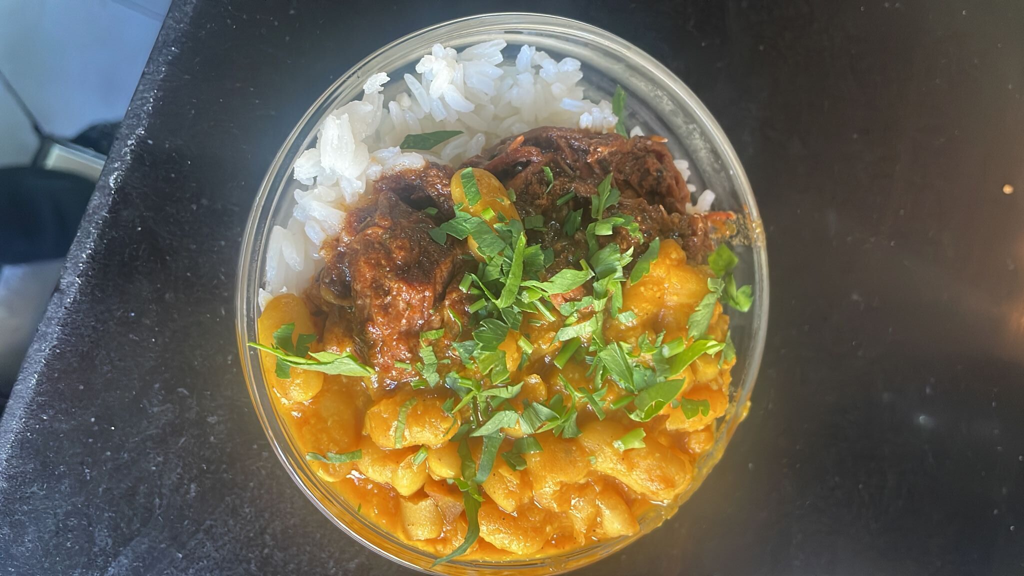 תבשיל אורז עם בשר