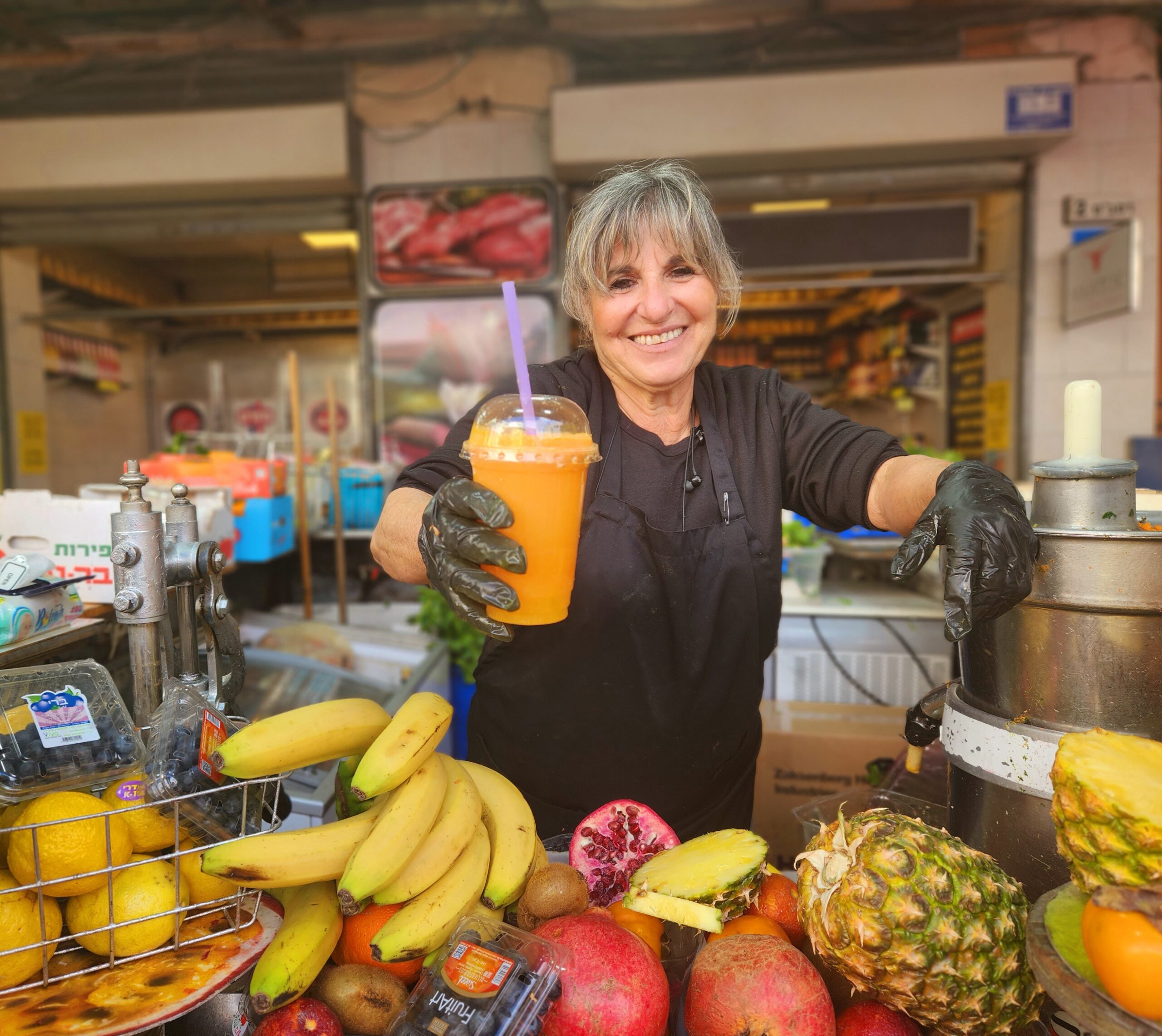 כוס מיץ בריאות